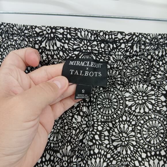 MiracleSuit x Talbots Woven Cotton Boho Beach Pants Womens SM Swim Cover Casual - Picture 5 of 12